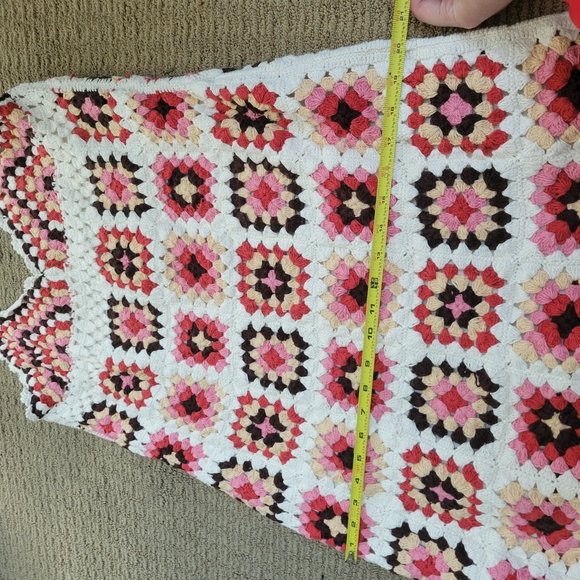 Handmade Crochet Dress - Pink and Black - Picture 7 of 13